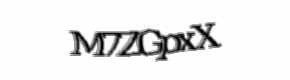Security check image, please type the characters shown