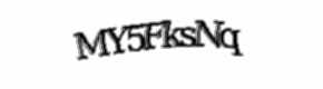 Security check image, please type the characters shown